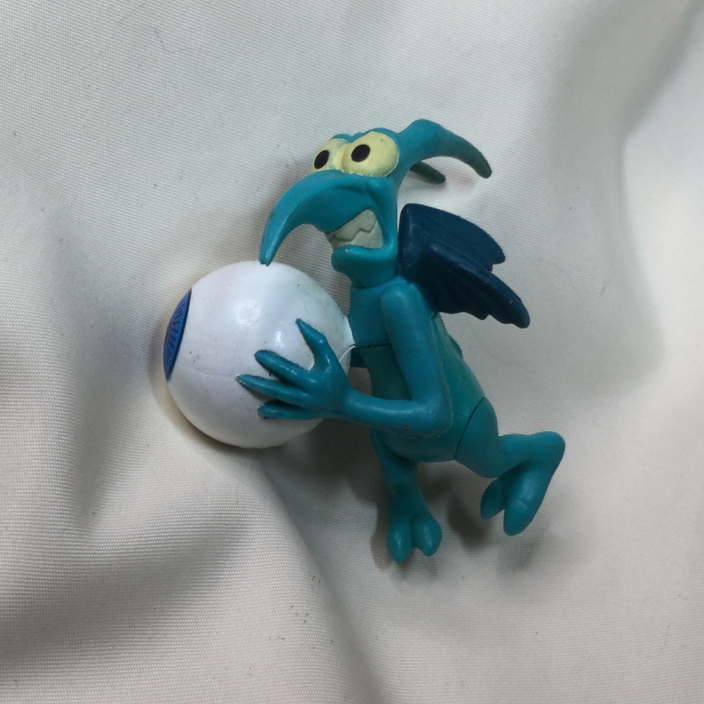Vintage Disney McDonald’s Hapoy Meal Hercules Panic & Eye Of Fate Figure
